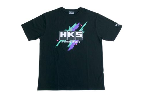 HKS T-SHIRT SUPER RACING NEGRA